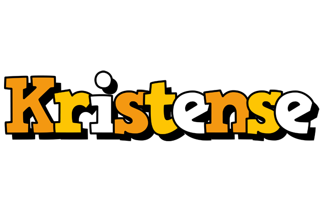 Kristense cartoon logo