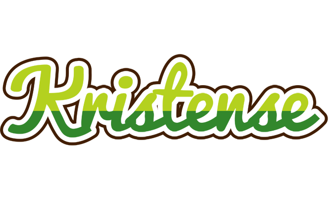 Kristense golfing logo