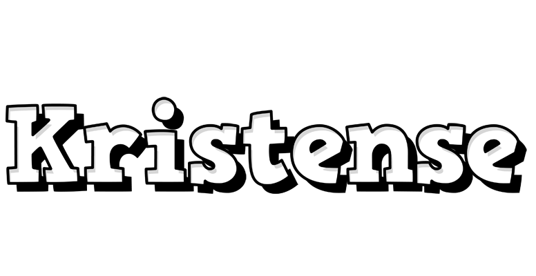 Kristense snowing logo