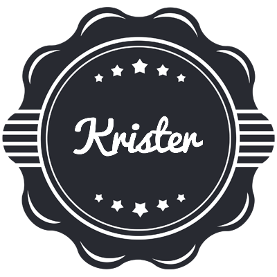 Krister badge logo