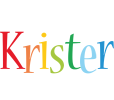 Krister birthday logo