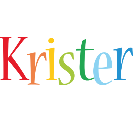 Krister birthday logo