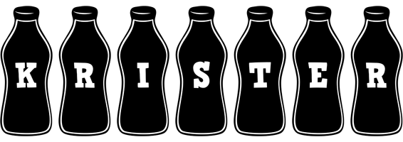 Krister bottle logo
