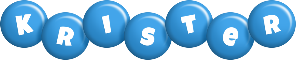 Krister candy-blue logo