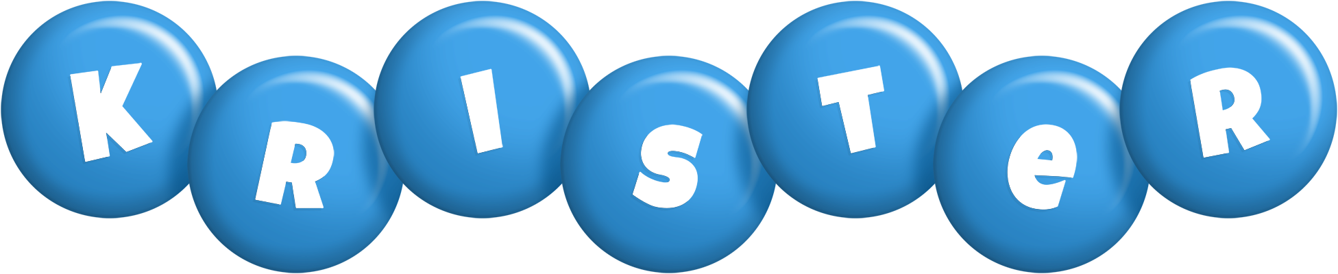 Krister candy-blue logo