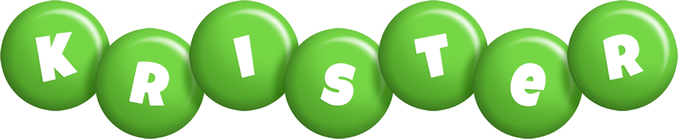 Krister candy-green logo
