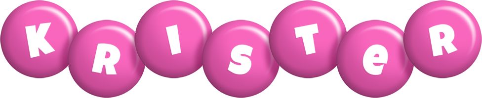 Krister candy-pink logo