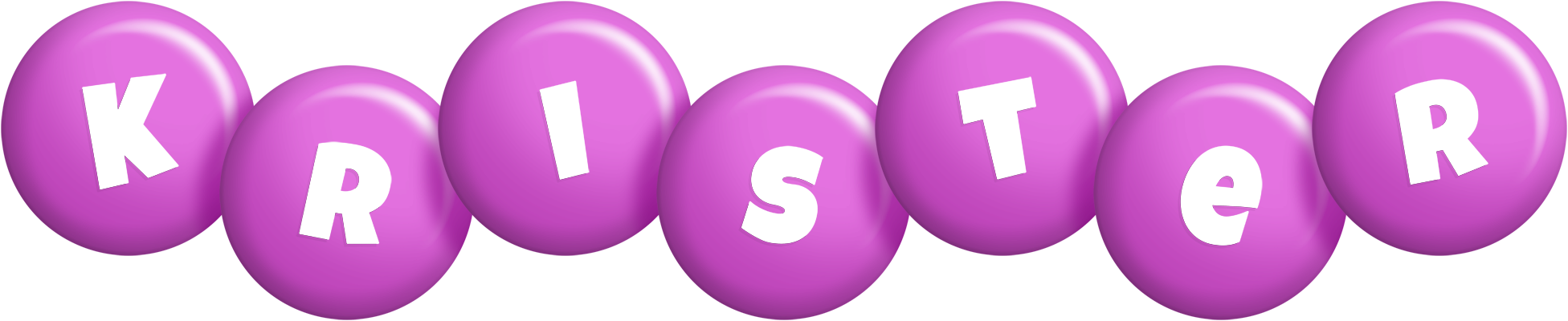 Krister candy-purple logo