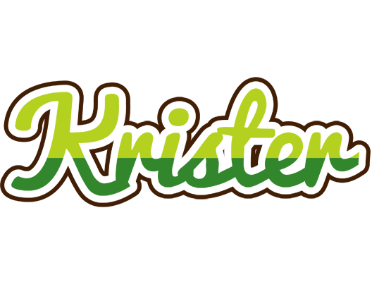 Krister golfing logo