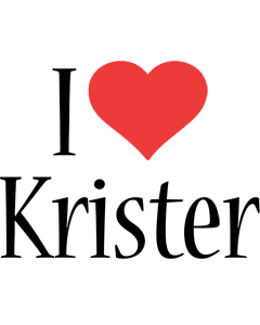 Krister i-love logo