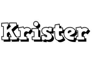 Krister snowing logo