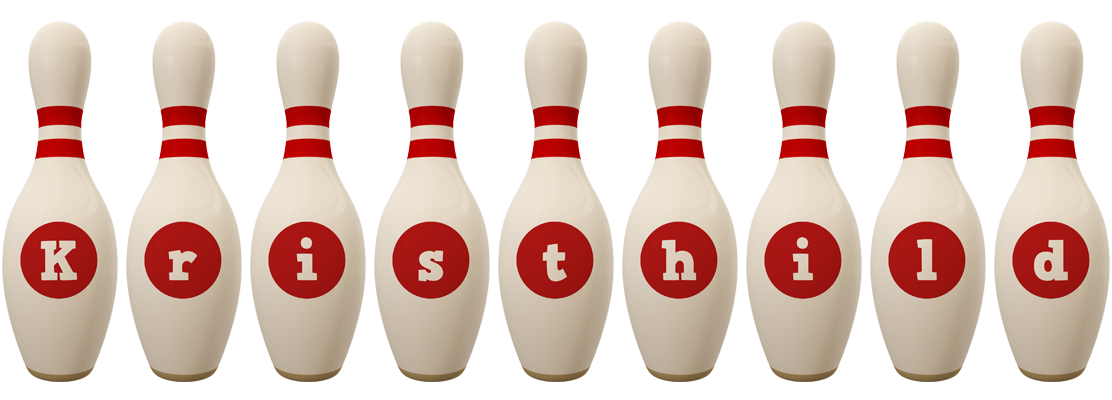 Kristhild bowling-pin logo