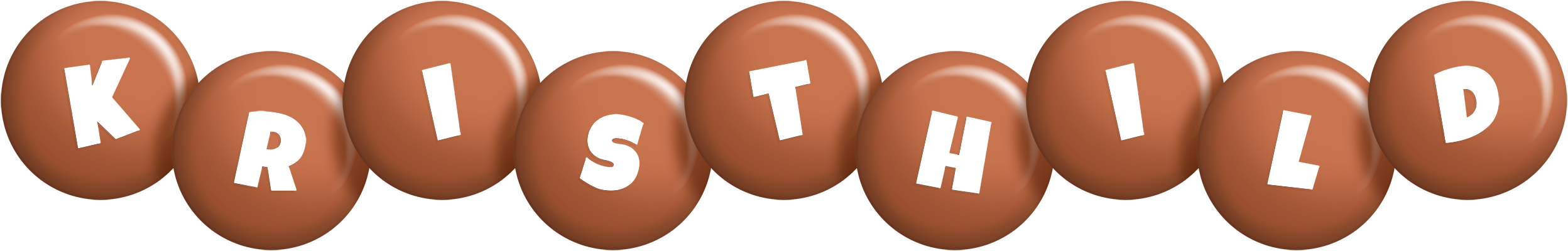 Kristhild candy-brown logo