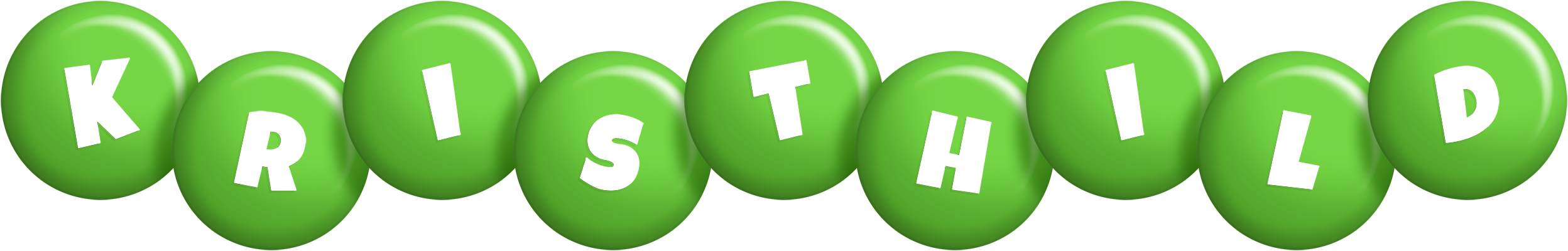 Kristhild candy-green logo