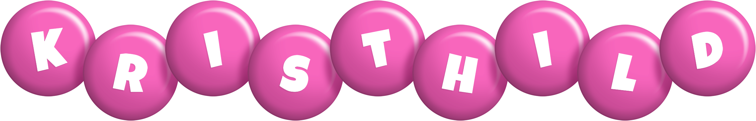Kristhild candy-pink logo