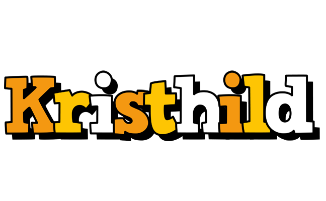 Kristhild cartoon logo