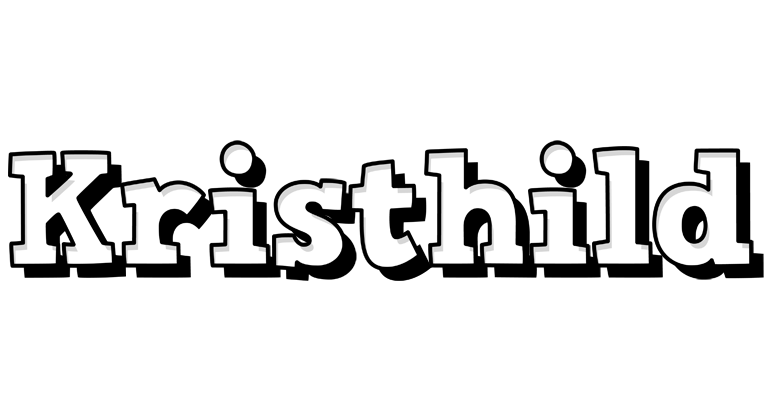 Kristhild snowing logo