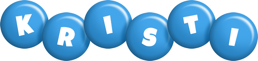 Kristi candy-blue logo