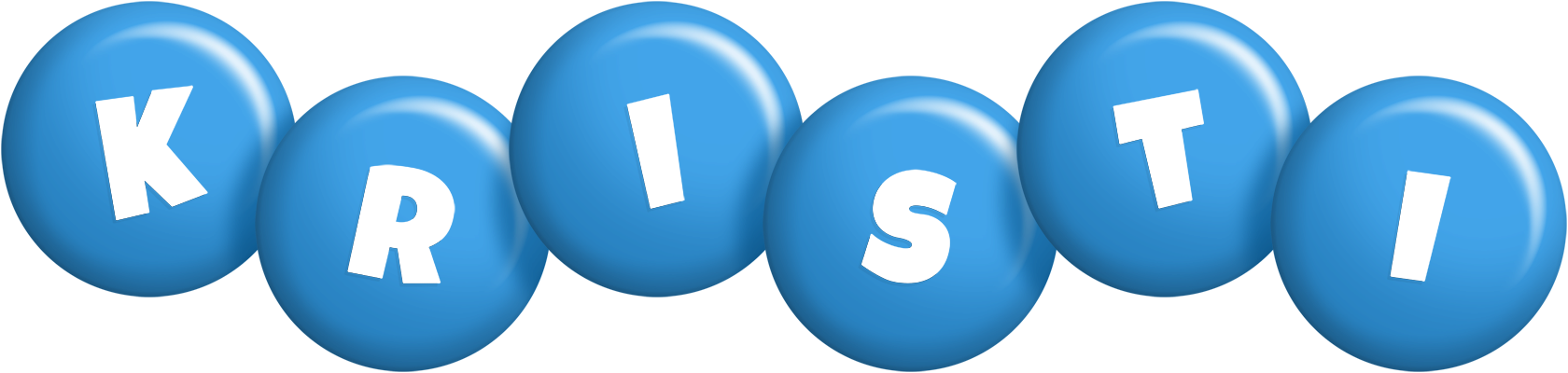 Kristi candy-blue logo