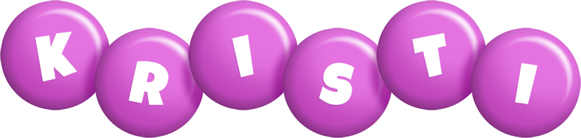 Kristi candy-purple logo