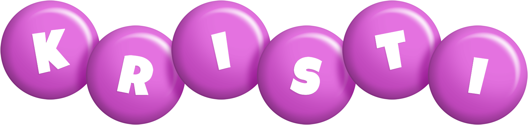Kristi candy-purple logo