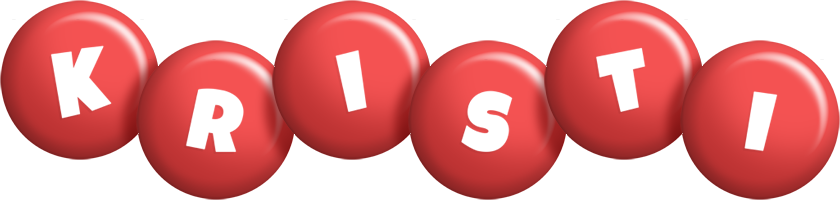 Kristi candy-red logo
