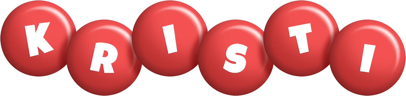 Kristi candy-red logo
