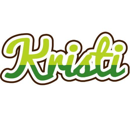 Kristi golfing logo