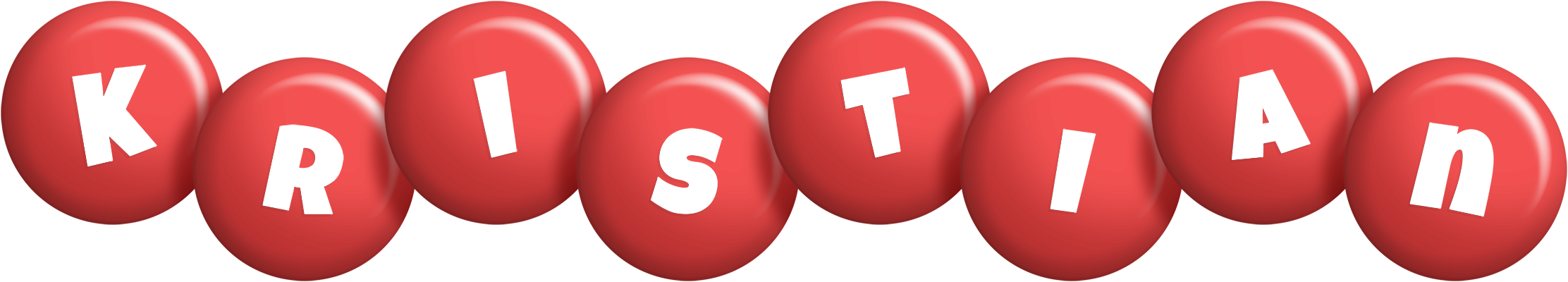 Kristian candy-red logo