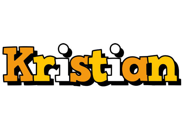 Kristian cartoon logo