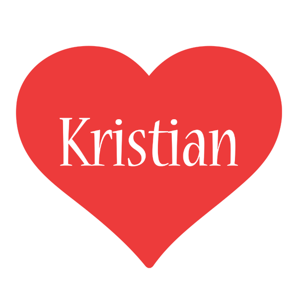 Kristian love logo