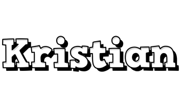 Kristian snowing logo