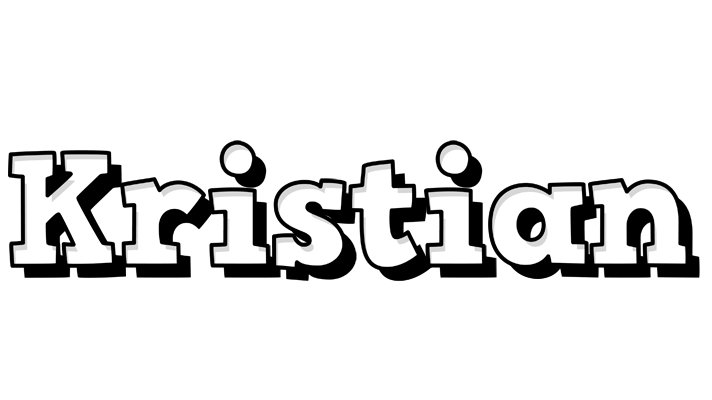 Kristian snowing logo
