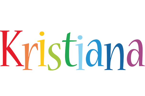 Kristiana birthday logo