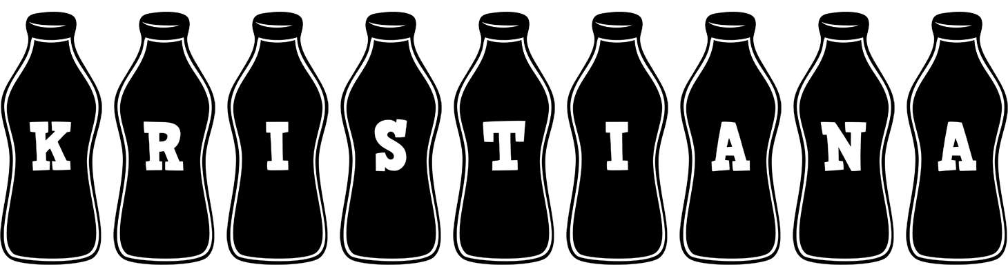 Kristiana bottle logo