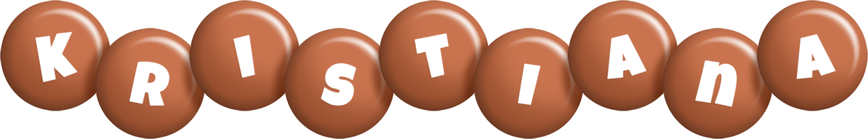 Kristiana candy-brown logo