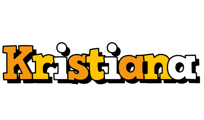 Kristiana cartoon logo