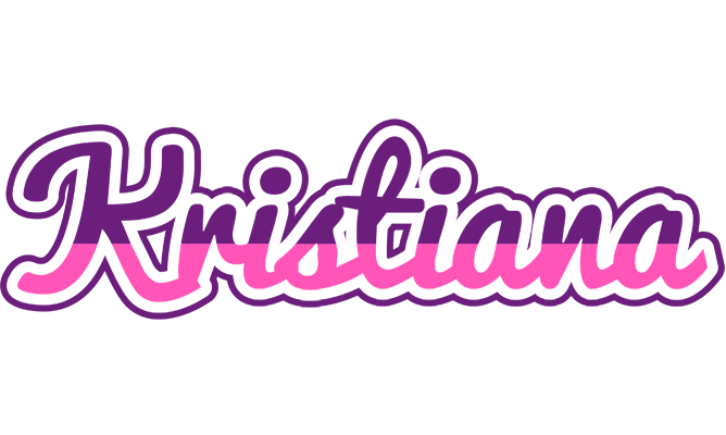 Kristiana cheerful logo