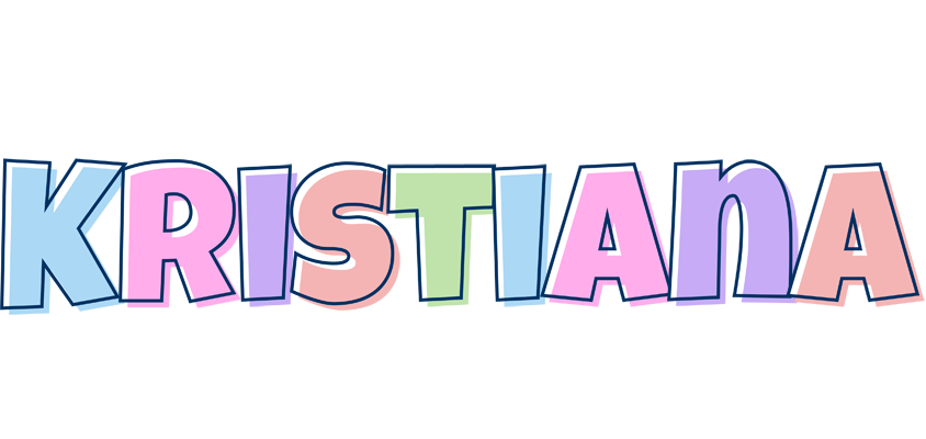 Kristiana pastel logo