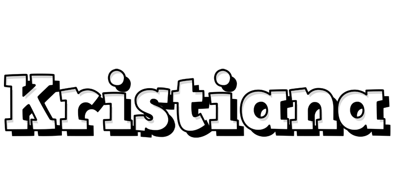 Kristiana snowing logo