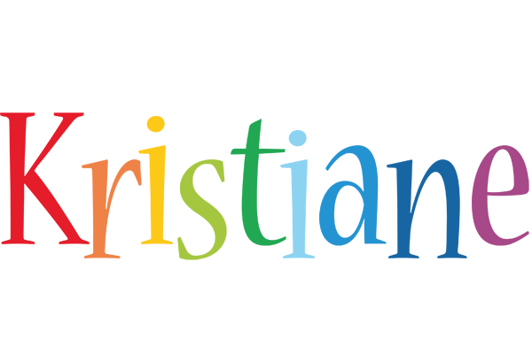 Kristiane birthday logo