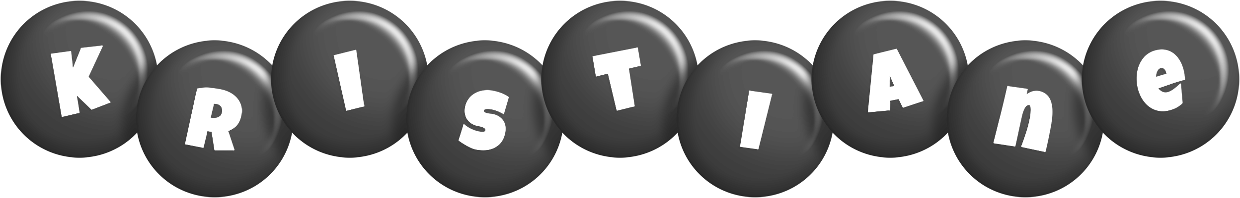Kristiane candy-black logo
