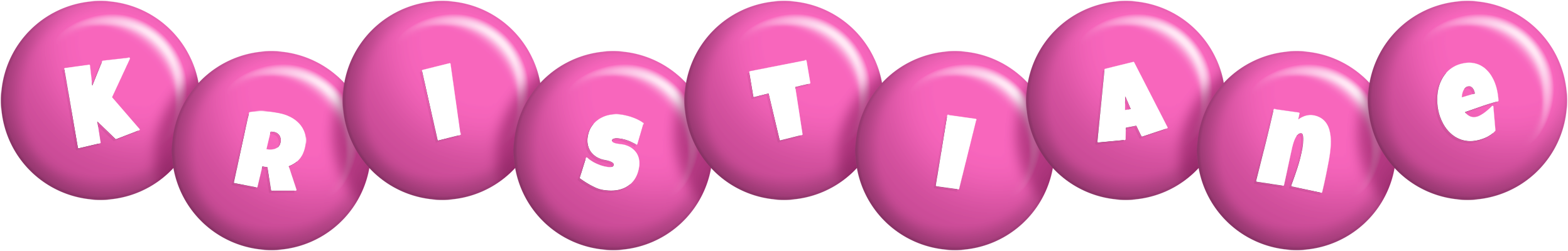 Kristiane candy-pink logo