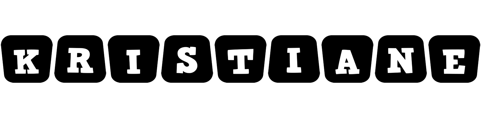Kristiane racing logo