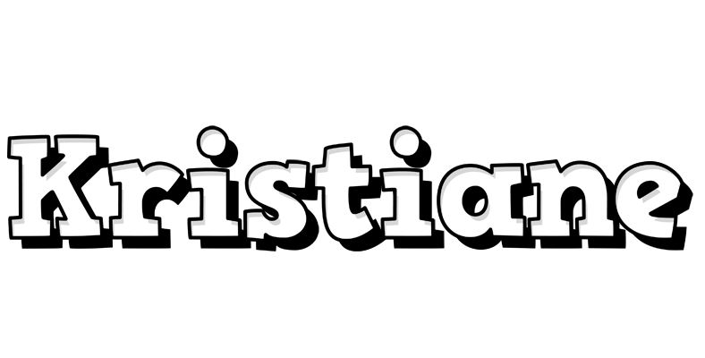 Kristiane snowing logo