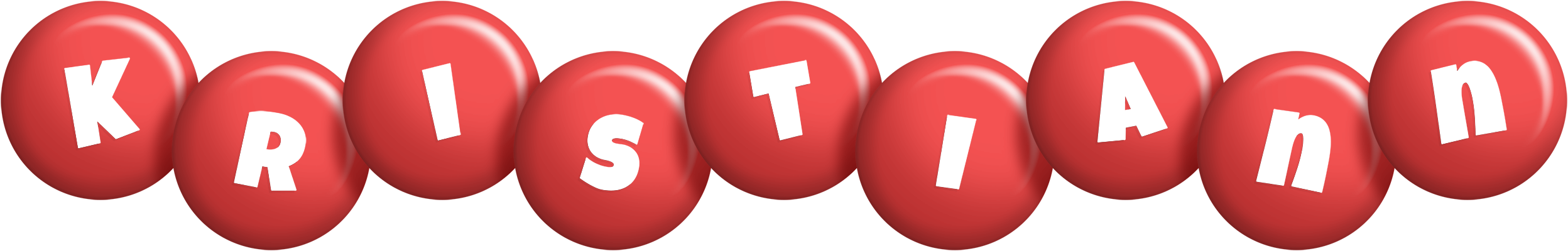 Kristiann candy-red logo