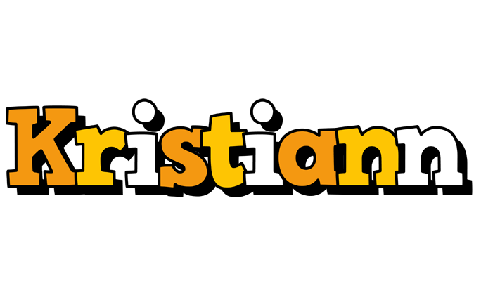 Kristiann cartoon logo