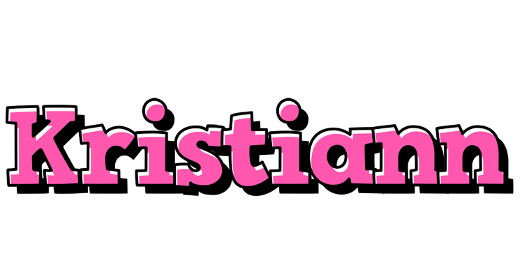 Kristiann girlish logo