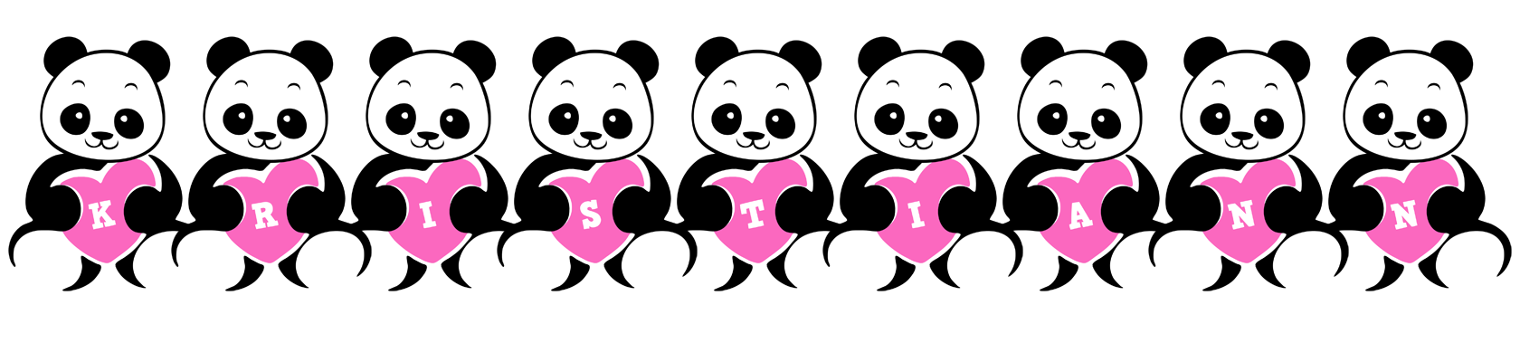 Kristiann love-panda logo