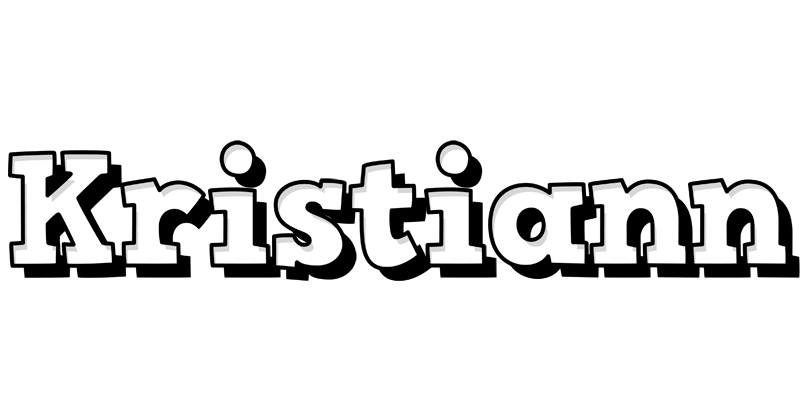 Kristiann snowing logo